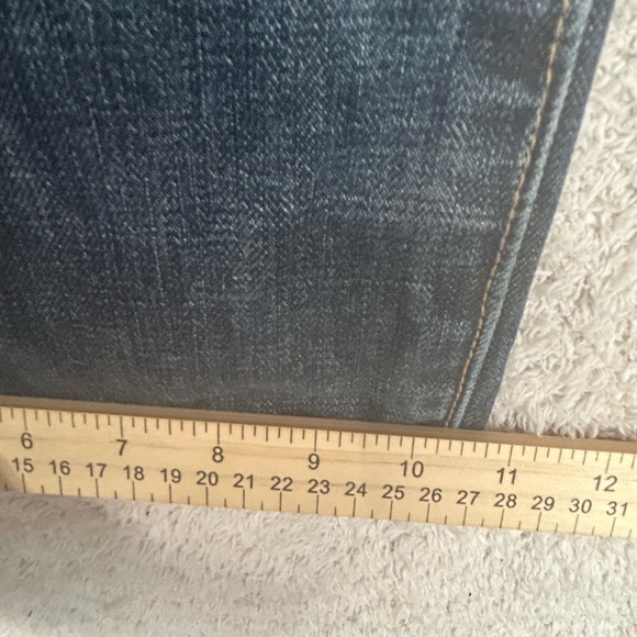 GAP Men's 1969 Standard Vintage Ringspun Denim Jeans 100% Cotton Zip Fly 38x32 - Picture 4 of 13